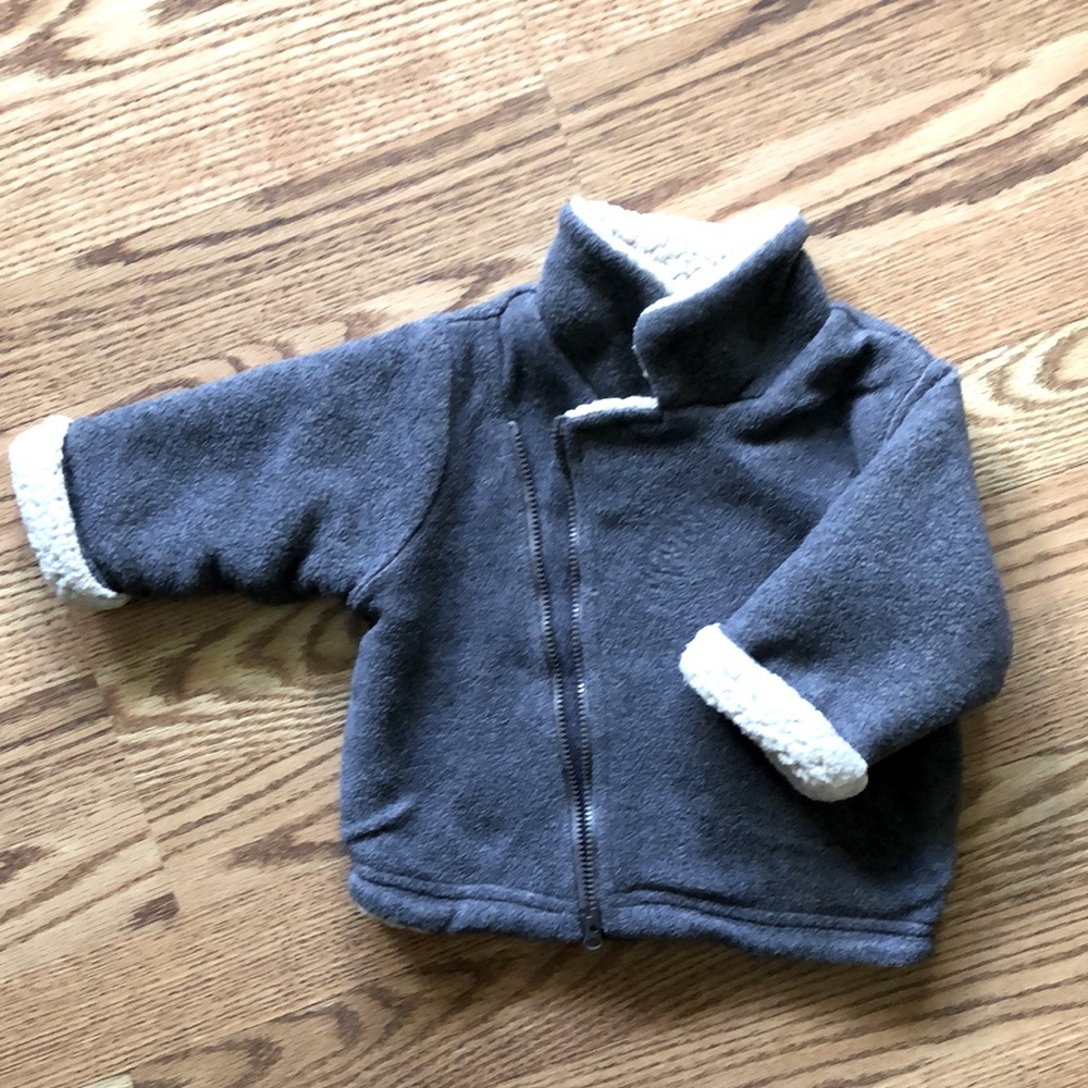 The Children’s Place Infant Faux Sherpa Lined Jacket